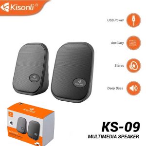 Kisonli KS-09 Fashionable 2-Inch Audio Speakers for PC & Laptop