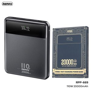 Remax Rpp-669 Dinba Series 110w +22.5w For Laptop And Moblie Fast Charging Power Bank 20000mah