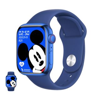 Watch 9 Max Series 9 Smartwatch (2.19 Inch Ips) 22mm Strap With Laxasfit App Blue