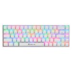 Xtrike Me Gk-994w Wireless 2.4g Rgb Bt Gaming Keyboard White