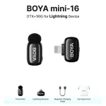 BOYA Mini 16 For I Phone IOS Wireless Microphone Wireless