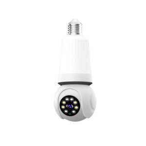 Bulb Camera Speed-x Spe27-led8  Wi-Fi Panoramic Night Vision With V380 Pro App