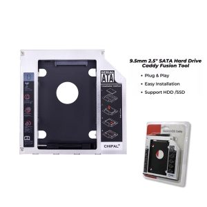 Universal Sata 3.0 2nd Hdd Caddy 9.5mm For Laptop