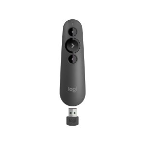 Logitech R500 Laser Presentation Remote Clicker With Dual Connectivity Bluetooth Or Usb